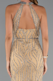 Robe de Soirée Longue Or ABU5213
