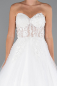 Robes de Mariage Longue Blanc ABG154