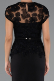 Tenue de Soirée Midi Dantelle Noir ABK2427