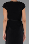 Robe de Cérémonie Midi Noir ABK2428