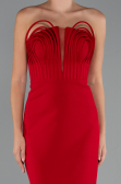 Tenue de Soirée Longue Rouge ABU5235