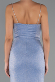 Robe de Soirée Longue Indigo ABU5245