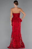 Robe de Soirée Longue Rouge ABU5249