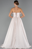Robe de Soirée Longue Crème ABU4337