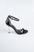 Chaussure de soirée Cuir Verni Noir ABR1157