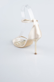 Chaussure de soirée Satin Vison ABS1157