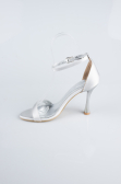 Chaussure de soirée Satin Argent ABS1158
