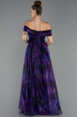 Robe de Soirée Longue Violet ABU5262