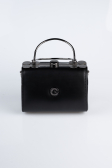 Sac de Soirée Luxe Cuir Noir KC170