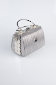 Sac de Soirée Coupe Au Laser Platine KC170