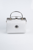 Sac de Soirée Luxe Argent KC170