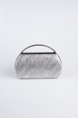 Sac de Soirée Luxe Coupe Au Laser Platine V351