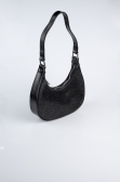 Sac de Soirée Luxe Pierreux Noir V909