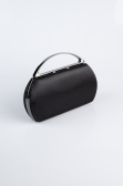Sac de Soirée Luxe Satin Noir V351