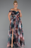 Robe De Soirée Grande Taille Longue Pelure D'oignon ABU5263