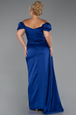 Robe De Soirée Grande Taille Satin Longue Parlement ABU1626