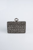 Sac de Soirée Argenté Platine SH830