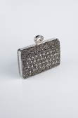 Sac de Soirée Argenté Platine SH830