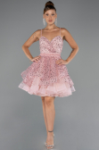 Tenue de Soirée Courte Poudre ABK2435