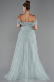 Robe de Soirée Longue Menthe ABU5302