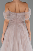 Robe de Soirée Longue Poudre ABU5302