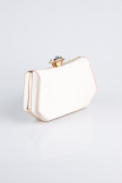 Sac De Soirée Luxe Satin Vison SH812