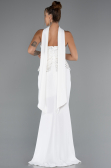 Robe de Soirée Longue Blanc ABU5320