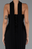 Robe de Soirée Longue Noir ABU5320