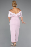 Robe De Invitation Grande Taille Midi Poudre ABK2379