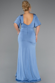 Robe de Soirée Grande Taille Longue Indigo ABU5287