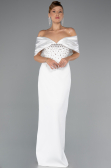 Robe de Soirée Longue Blanc ABU5352