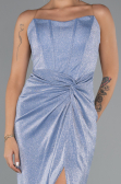 Robe de Soirée Longue Indigo ABU5339