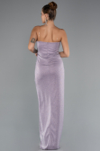 Robe de Soirée Longue Lilas ABU5339