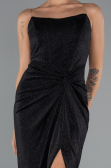 Robe de Soirée Longue Noir ABU5339