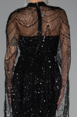 Robe De Soirée Longue Noir ABU4517