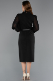 Robe de Cérémonie Midi Noir ABK2462