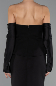 Robe Queue de Poisson Longue Noir ABU5421