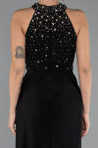 Robe de Soirée Longue Noir ABU5422