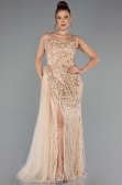 Robe de Soirée Longue Or ABU5425