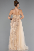 Robe de Soirée Longue Or ABU5425