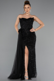 Robe de Soirée Longue Noir ABU5425