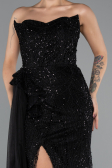 Robe de Soirée Longue Noir ABU5425