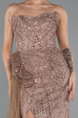 Robe de Soirée Longue Vison ABU5425