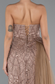 Robe de Soirée Longue Vison ABU5425