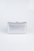 Sac de Soirée Luxe Pierreux Argent MN9730