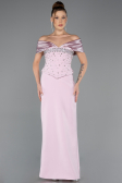 Robe de Soirée Longue Poudre ABU5440