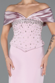 Robe de Soirée Longue Poudre ABU5440