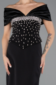 Robe de Soirée Longue Noir ABU5440