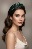 Accessoire de Cheveux Émeraude UK984