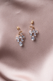 Boucle d'Oreille Or-Rose séchée UK931